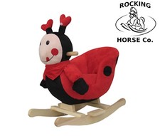 New plush ladybird - plush, rocking