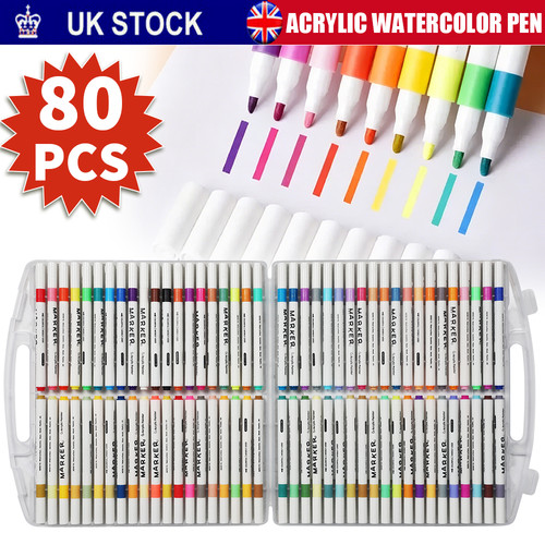 Colours acrylic paint pens - 80,