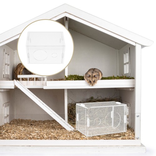 Transparent acrylic hamster - transparent,