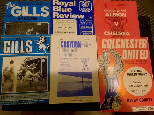 Cup programmes various - fa,