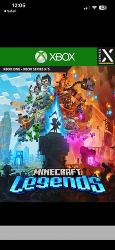Minecraft legends xbox one and - xbox,