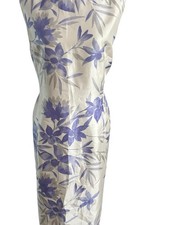 jacques vert Shantung White Lilac Grey dress size 20 Bnwot Away 2.9