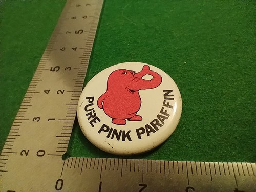 Vintage pure pink paraffin - vintage,