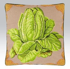 EHRMAN Lettuce  KAFFE FASSETT retired rare TAPESTRY NEEDLEPOINT veggie KIT