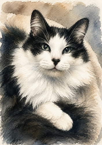 Custom pet portrait print - custom,