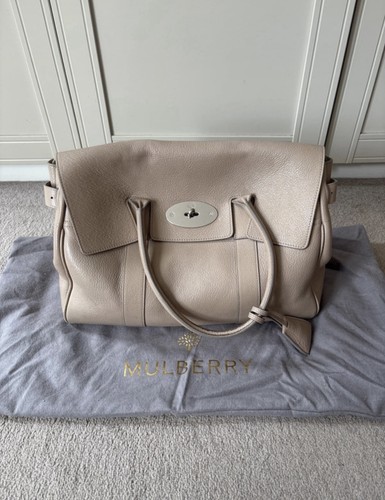 Mulberry beige pebbled leather - beige,