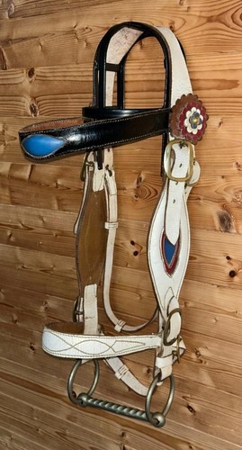 Vintage white leather - vintage,