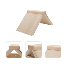 2Pcs Wooden Pigeon Birds
