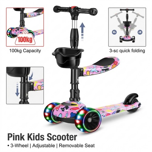 Kids wheel scooter with - 3-wheel,