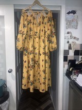 frida kahlo X Shein floral dress size XL