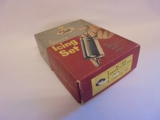 VINTAGE TALA CHROME PLATED ICING SET BOXED NO 1709 1950S 1960S