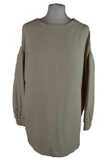 ZARA Beige Jumper Dress size