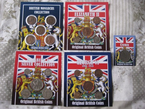 British coins presentation - british,