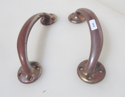 Vintage iron door handles shop - door,