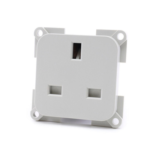 Cbe light grey 13amp - 13amp, mains