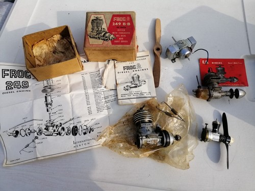 Frog diesel engine and model - diesel,