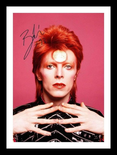 David bowie autograph - bowie, &