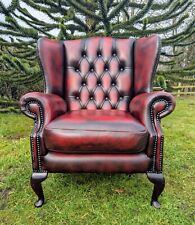 Vintage Oxblood Leather