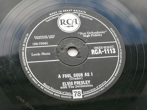 Elvis presley 1959 - uk,
