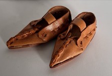 Miniature Leather Folk Art
