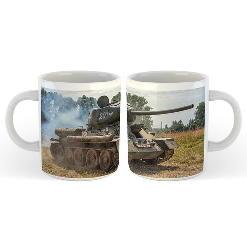 11oz ceramic mug ww2 vehicles - ceramic,