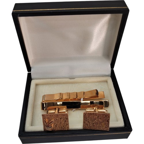 Playboy gold tone cufflinks - playboy,
