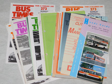 29 x RIBBLE BUS & COACH TIMETABLES GUIDES etc ALL DIFFERENT