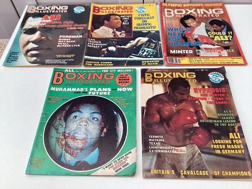 Vintage boxing illustrated - boxing,