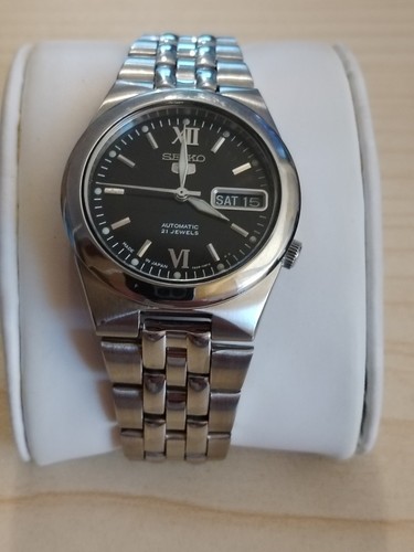 Seiko 7s26 02e0 black watch - 7s26-02e0,