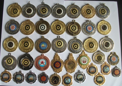 Old shooting medals all - shooting,