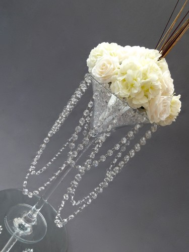 Martini vases wedding - x,