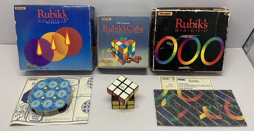 Rubiks magic clock cube - &,