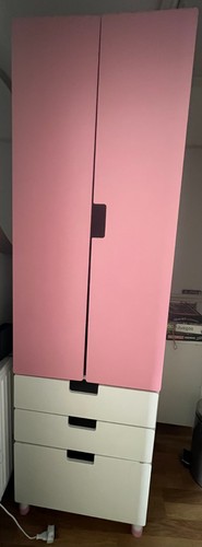 Ikea pink wardrobe with - ikea,