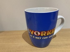 NEW NESTLE YORKIE ‘ ITS NOT FOR GIRLS ‘ SLOGAN CERAMIC TEA/ COFFEE / MUG/ CUP.