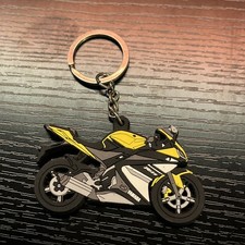 Yamaha YZF R125 Keyring Yellow