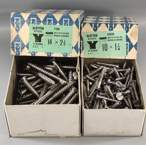 Vtg gkn nettlefolds slotted - nettlefolds,