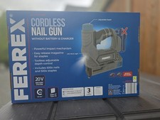 20v Ferrex cordless  Nail Gun bare Unit, 