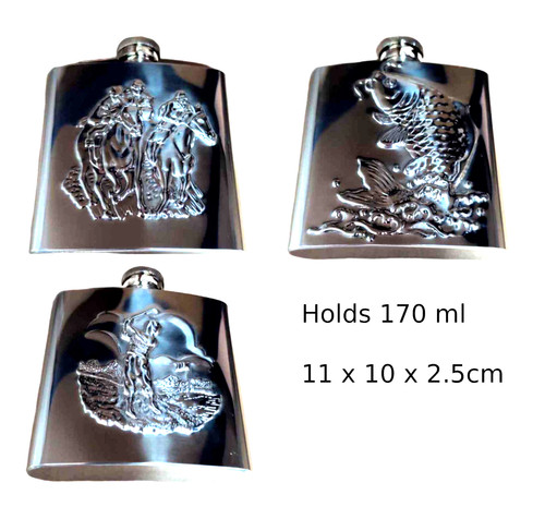 Sports hip flask - sports, stainless