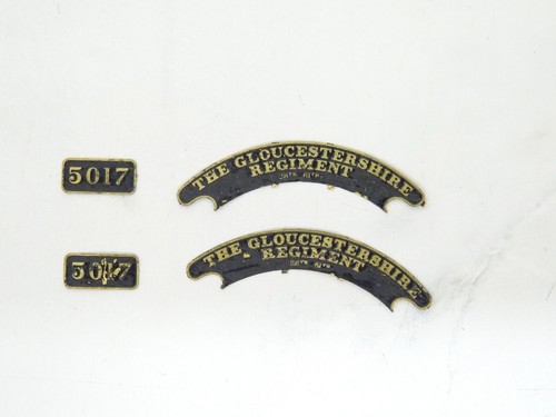 Gauge locomotive nameplates - oo,