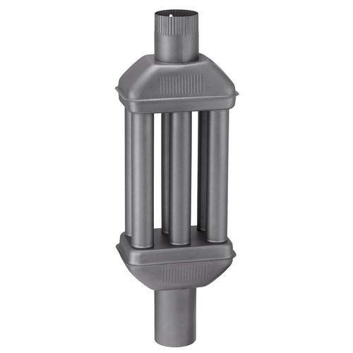 Black steel flue pipes - black,
