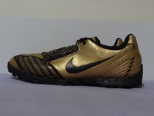 Nike Total 90 Shoot TF JR Gold Football Trainers Boots UK 5 US 5.5Y 318879-701