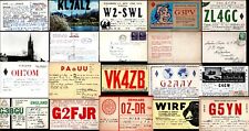 Amateur QSL Cards Radio Reception Reports Worldwide Select From List