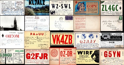 Amateur qsl cards radio - qsl,