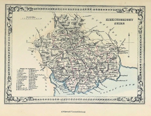 Kirkcudbright map scotland - kirkcudbright,