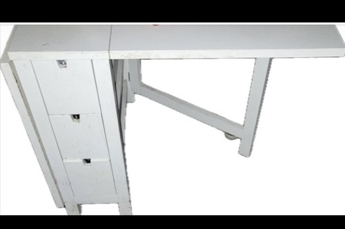 Ikea norden white gateleg drop - white,