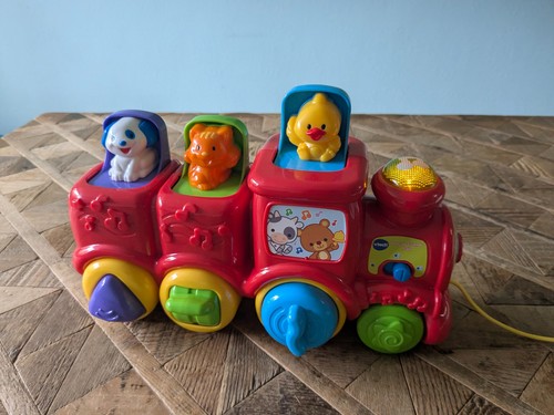 Vtech pop animal - pop, pull