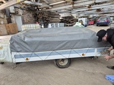 2 person trailer tent for selling due to diaabilities everything  working order 