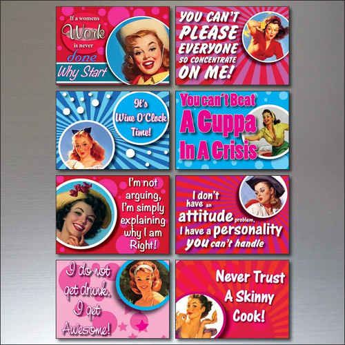 Fridge magnets set 8 - fridge,