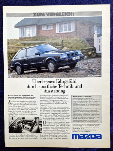 1984 mazda 323 original - mazda,