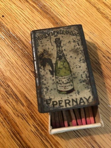 Vintage matchbox metal - matchbox,